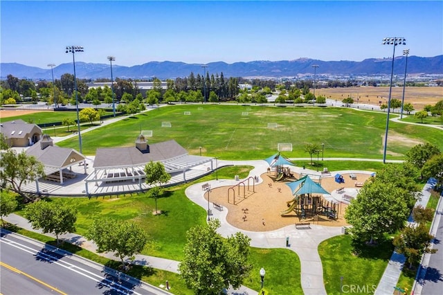 40241 Courtland Way, Temecula, CA 92591 - drone / aerial view with a mountain view