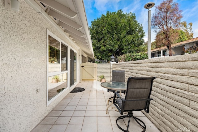 view of patio / terrace