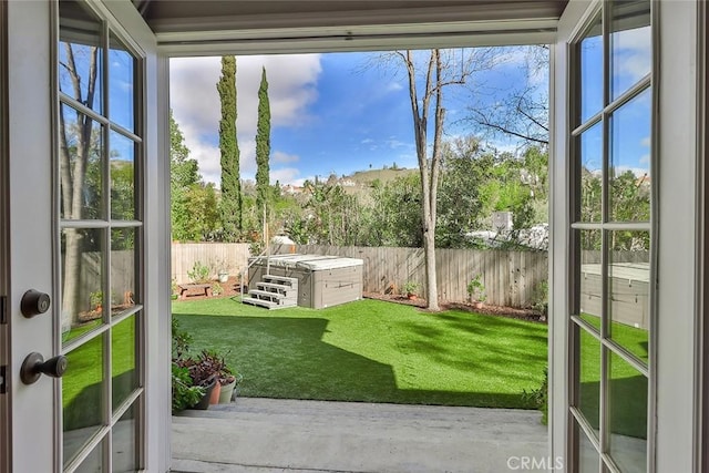 unfurnished sunroom featuring a healthy amount of sunlight