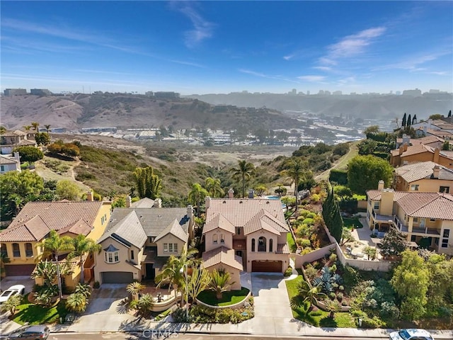 bird's eye view featuring a residential view