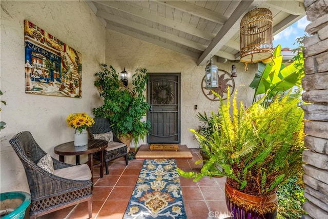 30451 San Pasqual Rd, Temecula, CA 92591 - property entrance featuring stucco siding
