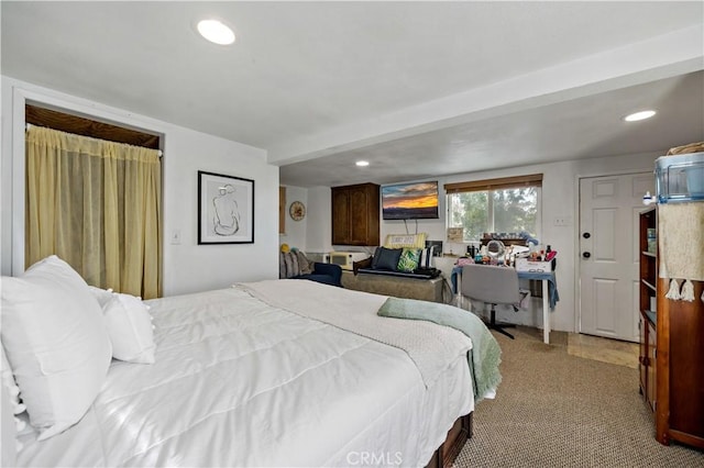 30451 San Pasqual Rd, Temecula, CA 92591 - bedroom with carpet floors and recessed lighting