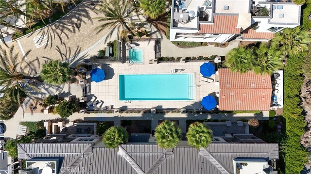 1632 Doheny Way, Dana Point, CA 92629 - aerial overview of property's location with a pool