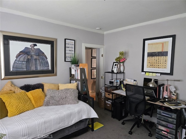 2833 Best Ave, Oakland, CA 94619 - bedroom with ornamental molding and carpet