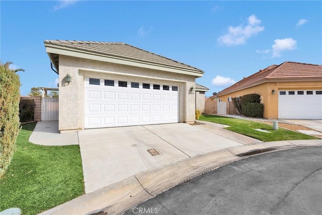 exterior space with a lawn