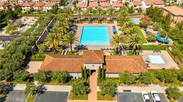 122 Appian Blvd, Irvine, CA 92602 - drone / aerial view featuring a residential view