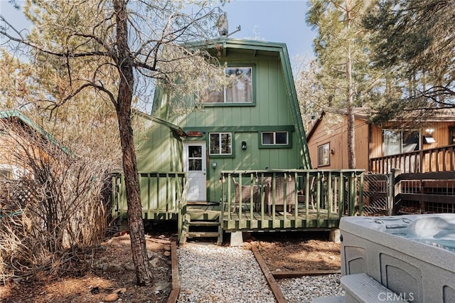 396 Kern Ave, Sugarloaf, CA 92386 - view of front of home featuring a deck
