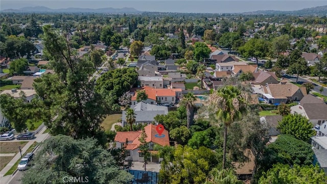 birds eye view of property featuring a residential view