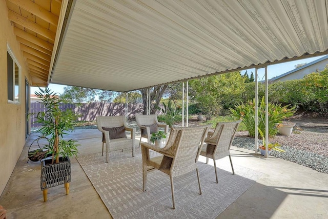 view of patio / terrace