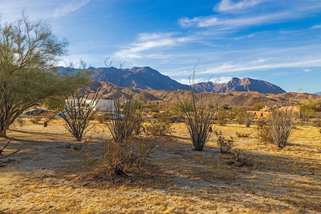 view of mountain feature