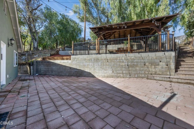 view of patio