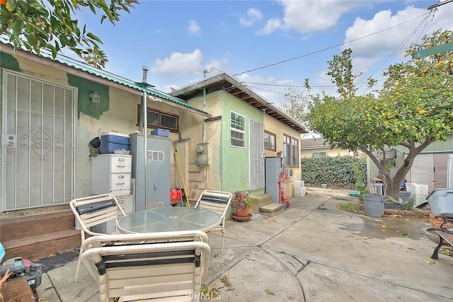 946 E J St, Ontario, CA 91764 - view of patio / terrace with outdoor dining space and entry steps