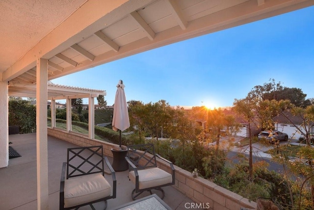 view of patio / terrace