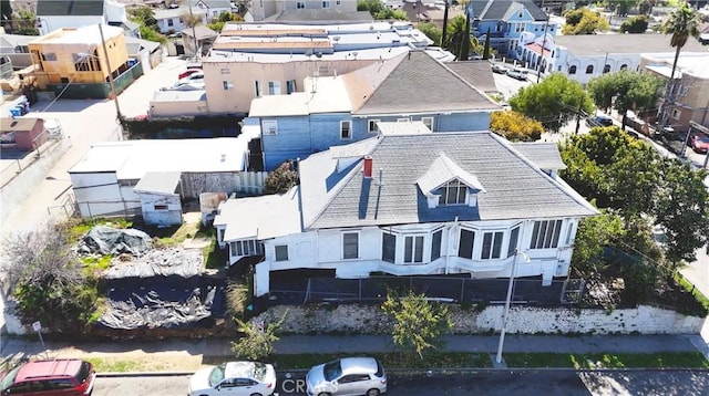 bird's eye view featuring a residential view