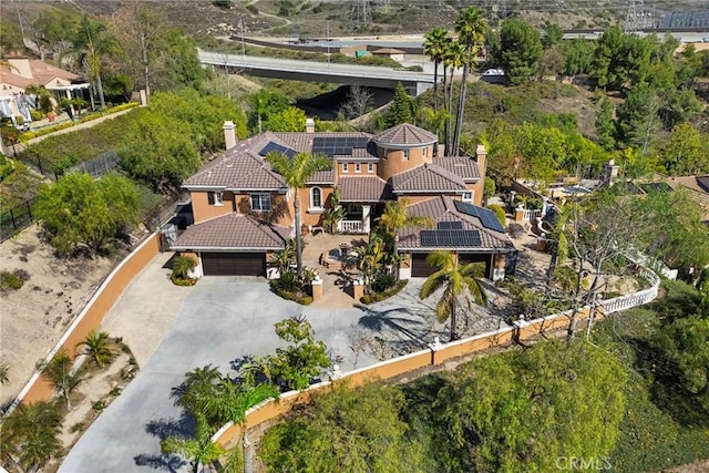 2503 N San Miguel Dr, Orange, CA 92867 - aerial view of property and surrounding area