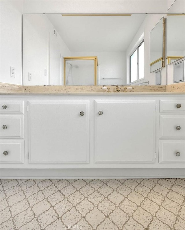 bathroom with visible vents