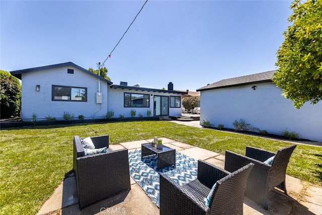 view of patio / terrace with outdoor lounge area