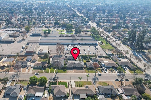 bird's eye view featuring a residential view