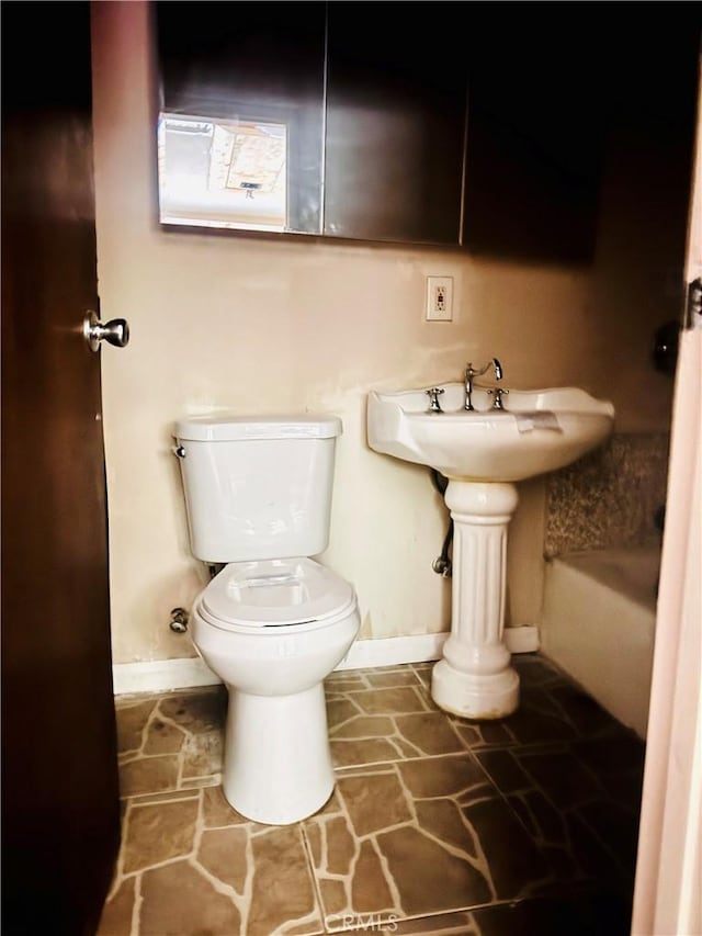 bathroom with toilet