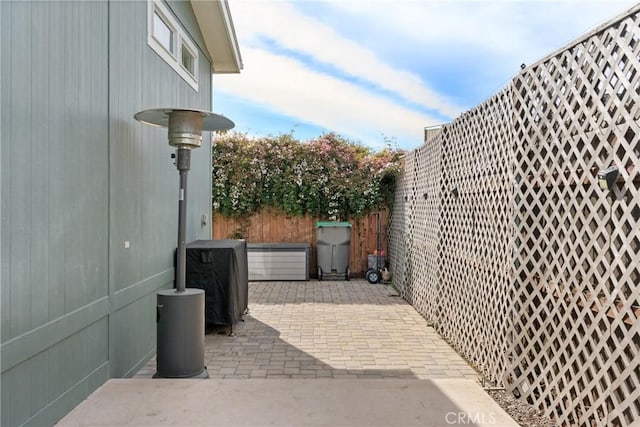 view of patio