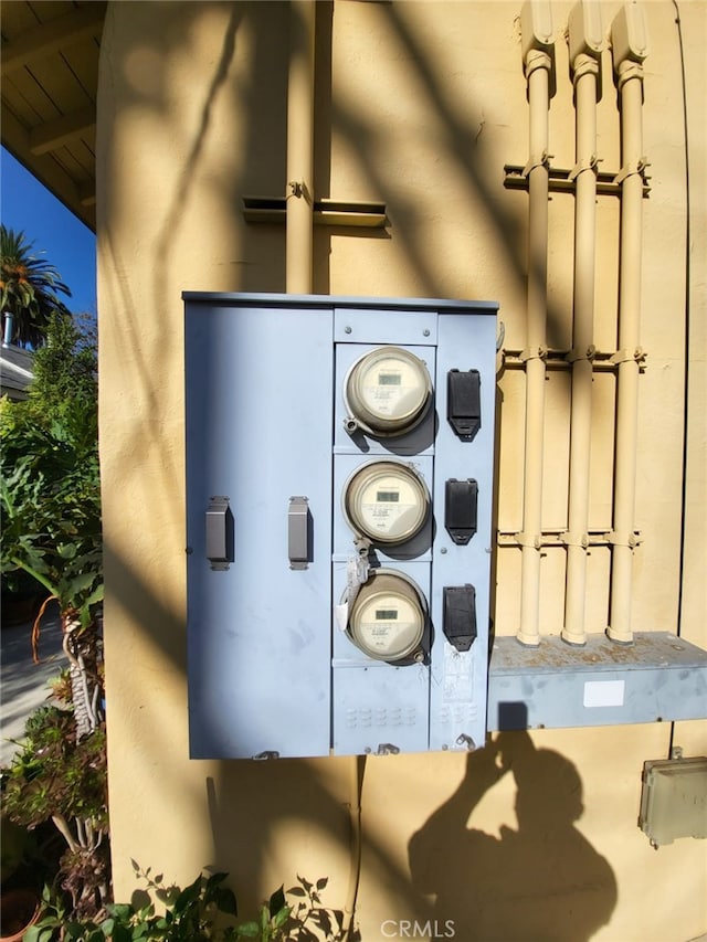 details featuring electric meter