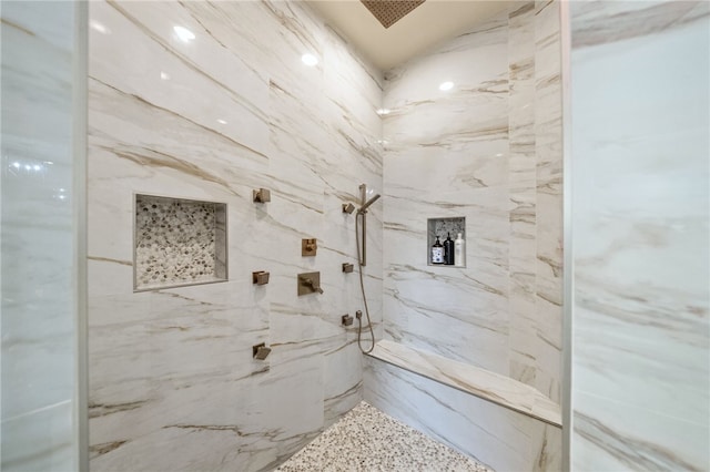 43840 E Vallejo Ave, Temecula, CA 92592 - full bath with a marble finish shower
