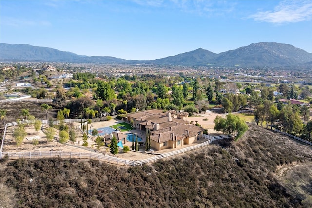 43840 E Vallejo Ave, Temecula, CA 92592 - view from above of property with a mountainous background
