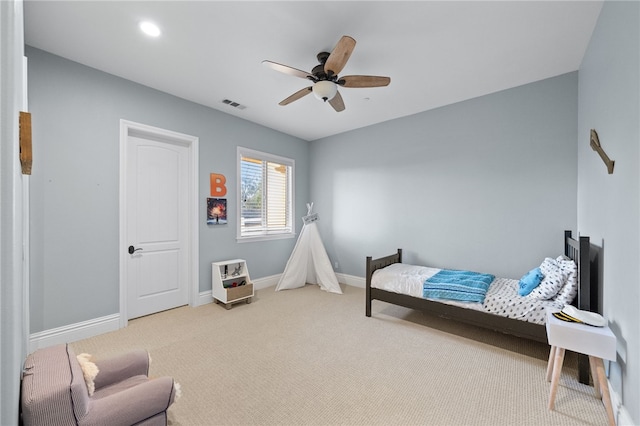 43840 E Vallejo Ave, Temecula, CA 92592 - carpeted bedroom with ceiling fan and baseboards