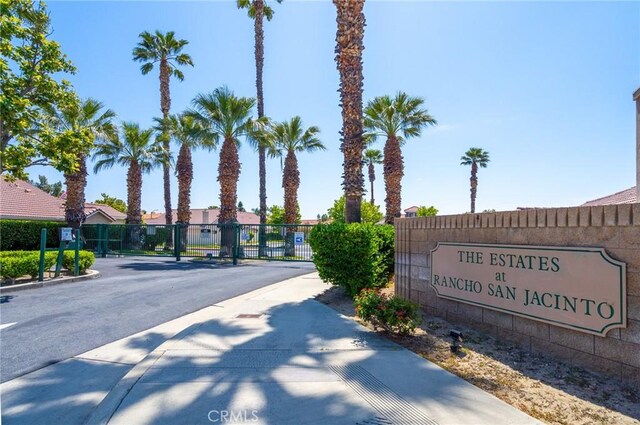 773 Camino De Plata, San Jacinto, CA 92583 - exterior details with fence
