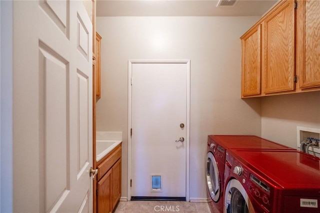 773 Camino De Plata, San Jacinto, CA 92583 - laundry room with cabinet space and washer and clothes dryer