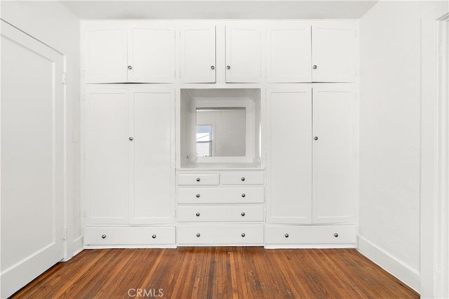 view of closet