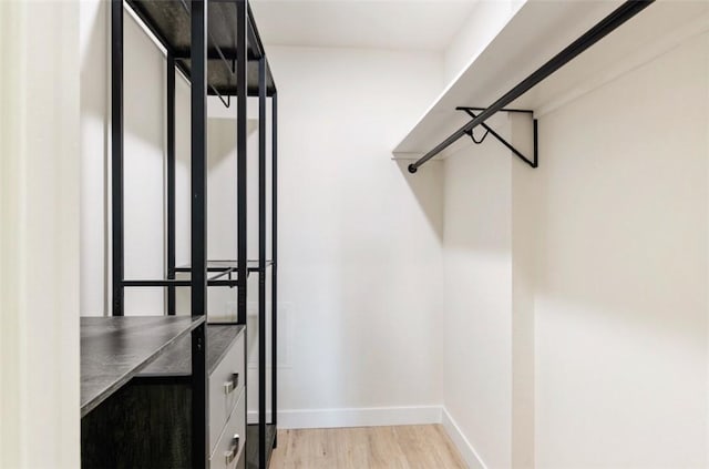 1745 Camino Palmero St Unit 537, Los Angeles, CA 90046 - spacious closet with light wood-type flooring