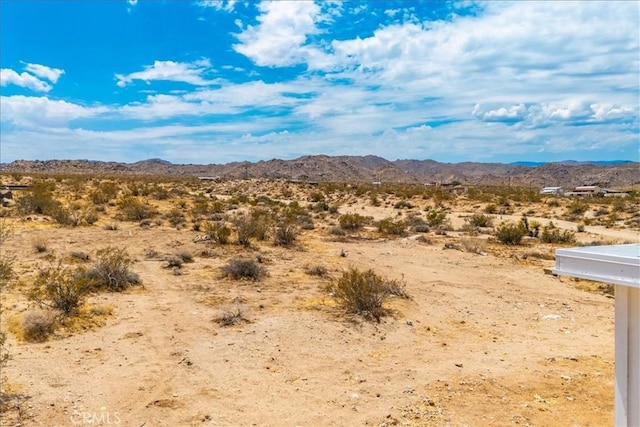 property view of mountains with view of desert