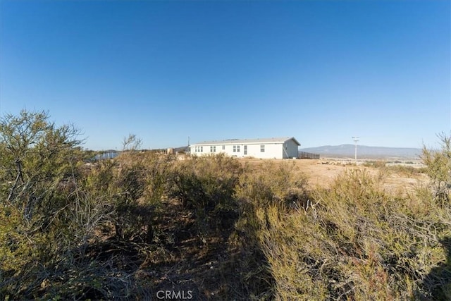 exterior space featuring a rural view