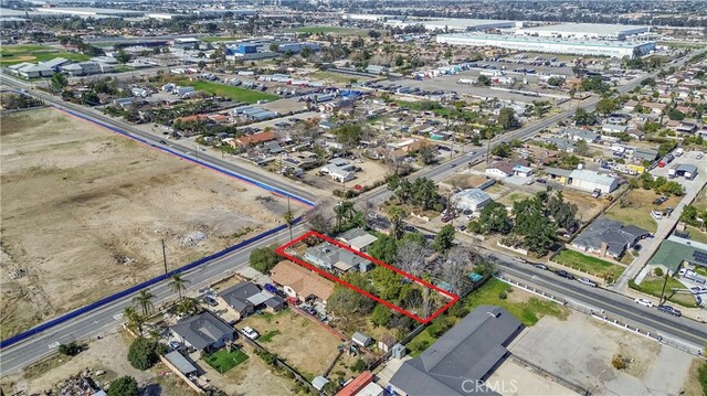 10917 Locust Ave, Bloomington, CA 92316 - bird's eye view