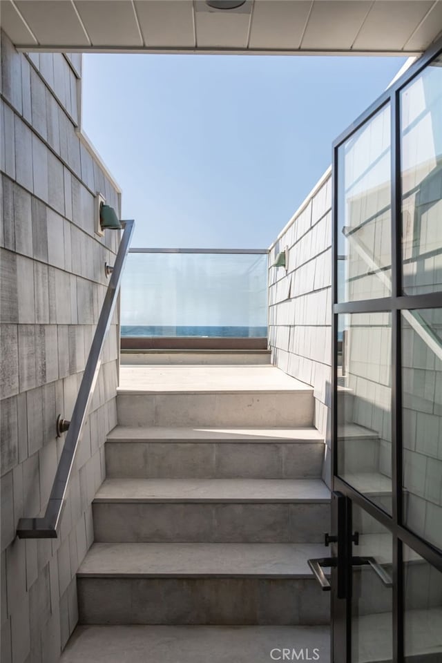 view of staircase