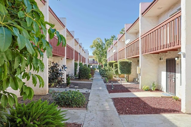 view of community with a residential view