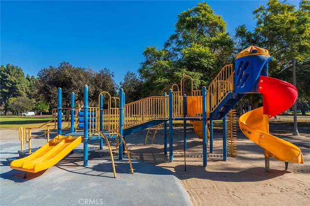 view of communal playground