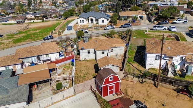 birds eye view of property featuring a residential view