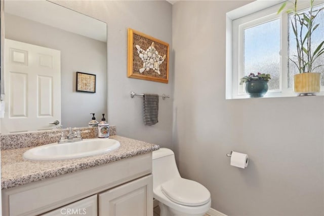 5020 Solitude Ct, Rancho Cucamonga, CA 91737 - bathroom featuring vanity and toilet