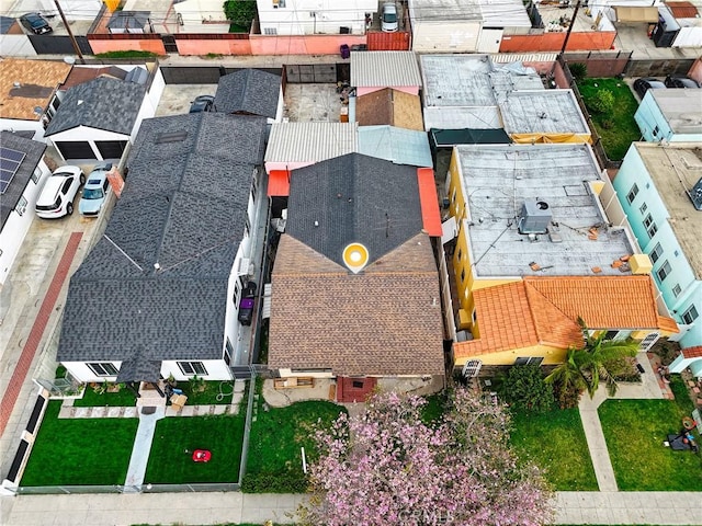 drone / aerial view