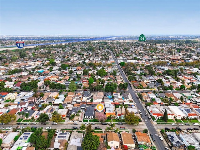 drone / aerial view