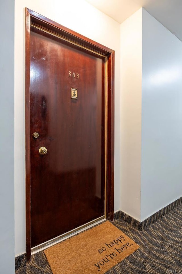 view of property entrance