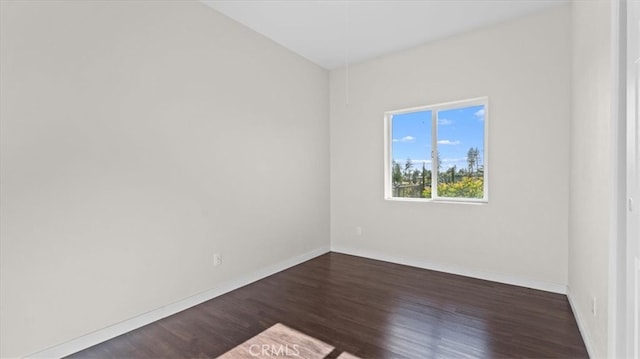 5627 Newland Rd, Paradise, CA 95969 - spare room with dark wood-style floors and baseboards
