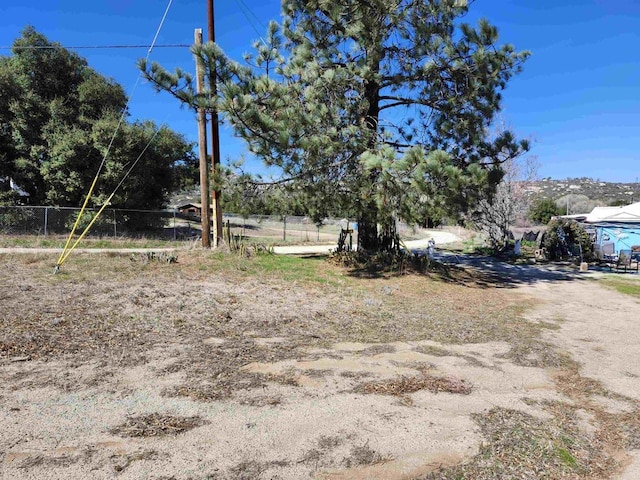 1664 Potrero Cir, Potrero, CA 91963 - view of yard featuring fence