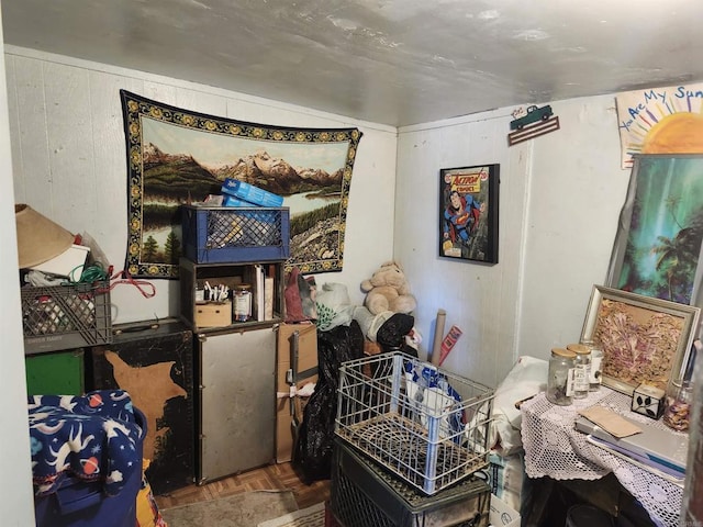 1664 Potrero Cir, Potrero, CA 91963 - miscellaneous room featuring wood walls