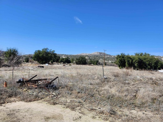 1664 Potrero Cir, Potrero, CA 91963 - view of yard featuring a view of rural / pastoral area