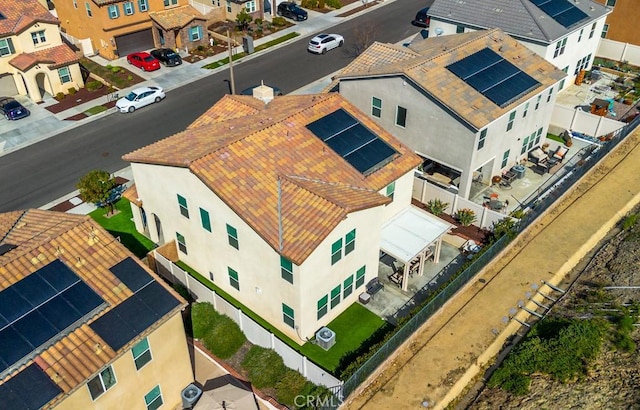 birds eye view of property featuring a residential view