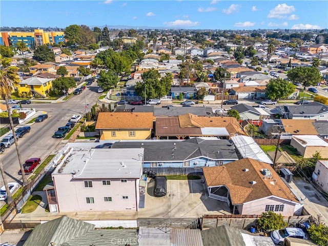 birds eye view of property featuring a residential view