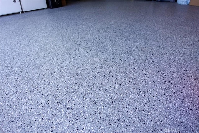 detailed view of speckle patterned floor